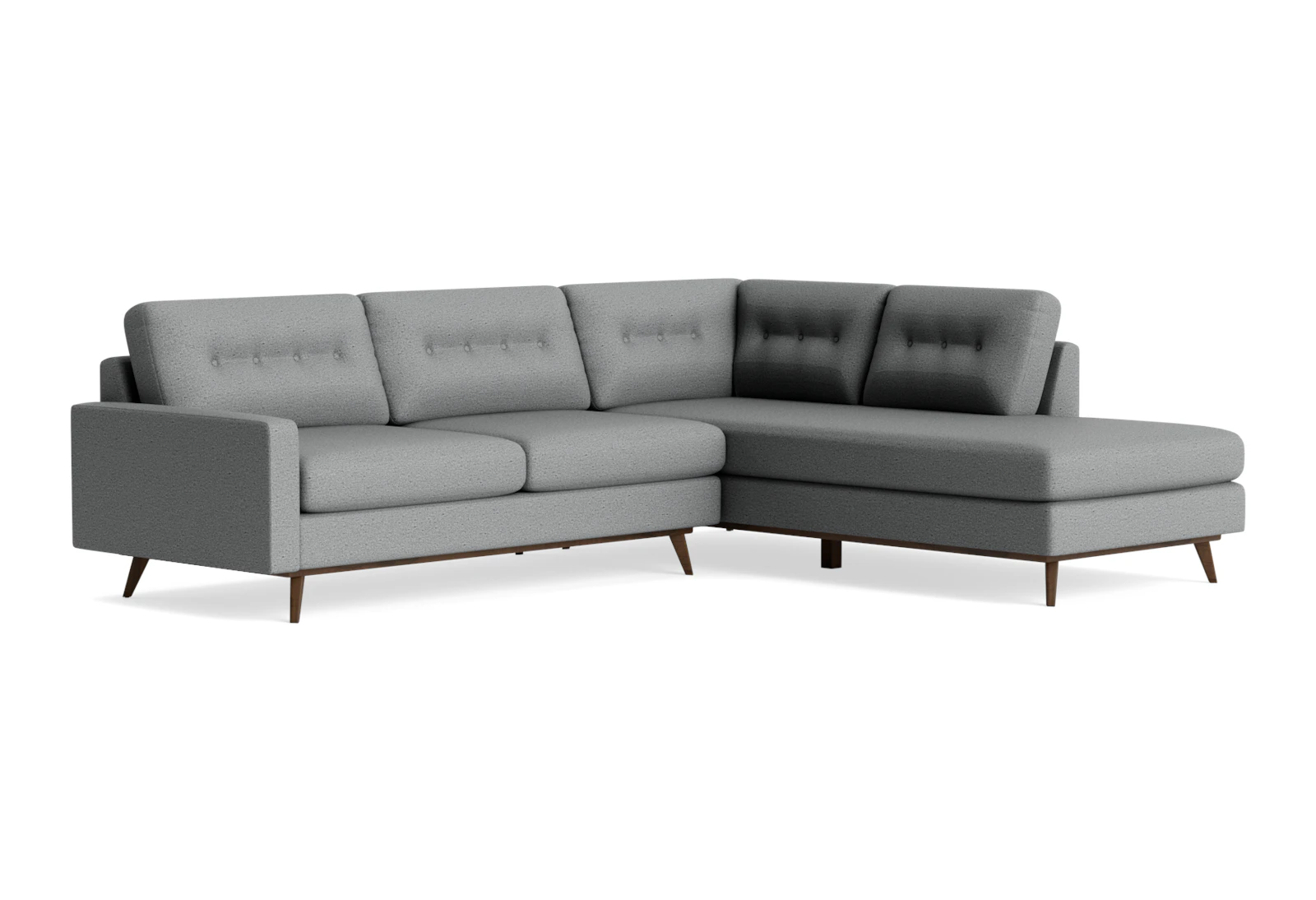 Hopson Sectional with Bumper (2 piece)
